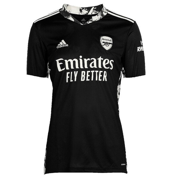 Thailande Maillot Football Arsenal Domicile Gardien 2020-21 Noir